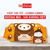 Khăn Ướt Agi, Khăn Ướt Cho Bé Hàng Công Ty Chính Hãng Mềm Mịn Không Mùi An Toàn Cho Bé Yêu (Hộp 100 Tờ) Bbshine – Kh011