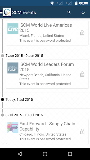 SCM World Events