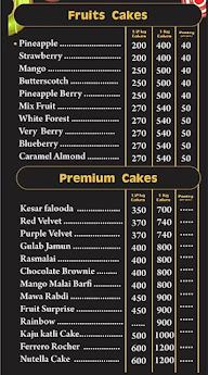 Sujit'ss Eats & Treats menu 4