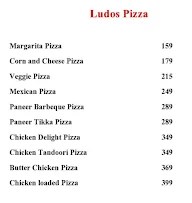 Ludos Pizza menu 1