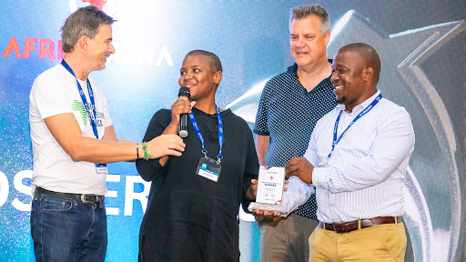 OUR Space, co-founded by Sanelisiwe Njobe from South Africa, received the Best Deep Tech and AI Start-up Award.