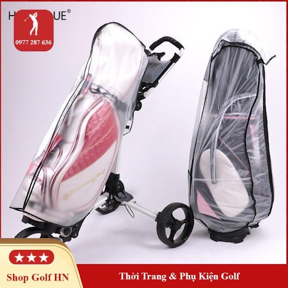 Cover Túi Gậy Golf Đi Mưa Bọc Bảo Vệ Túi Gậy Đi Máy Bay Khỏi Va Đập Trầy Xước Cm0