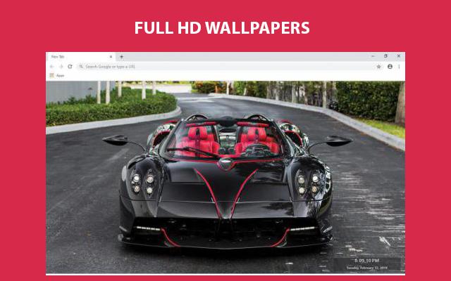 Pagani Huayra Roadster Wallpapers and New Tab