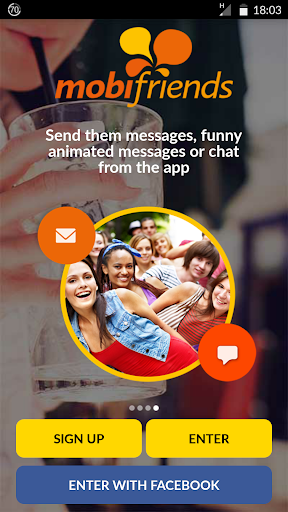 Screenshot Mobifriends: Date, meet people