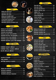 Cafe 18 menu 1