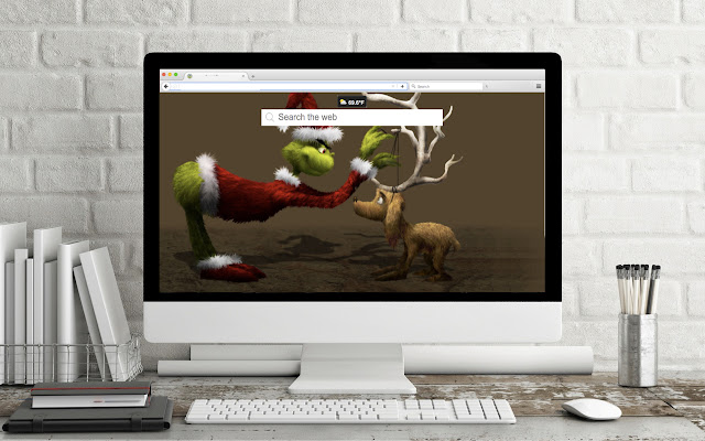 The Grinch New Tab Theme