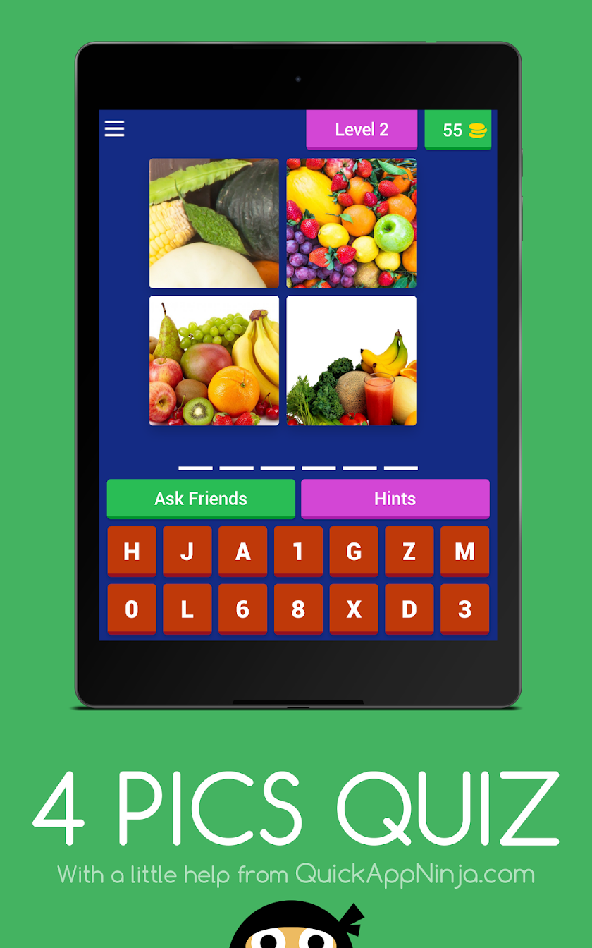 4 PICS QUIZ Screen 2
