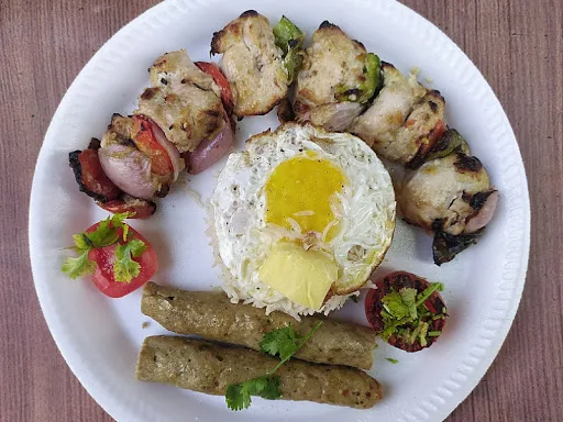 Chicken Chelo Kebab