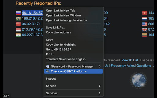 OSINT Lookup Tool