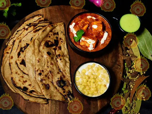 Paneer Lababdar + Boondi Raita + Choice Of Breads