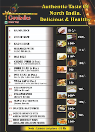 Krishna Pure Veg menu 1