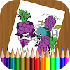 🍇 Fruit Coloring Book for Kid