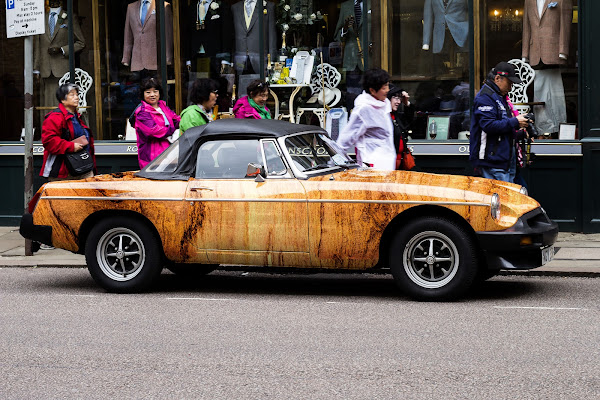 L'auto di legno di Erre-Gi