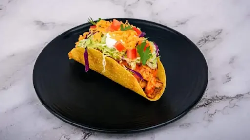 Spiced Cheesy Mushroom Taco