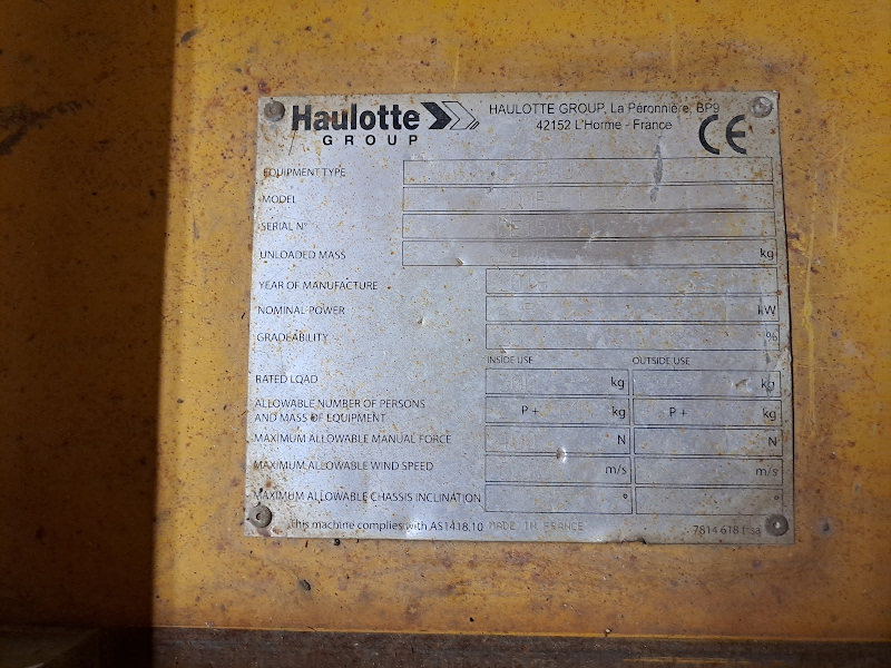 Picture of a HAULOTTE COMPACT 12