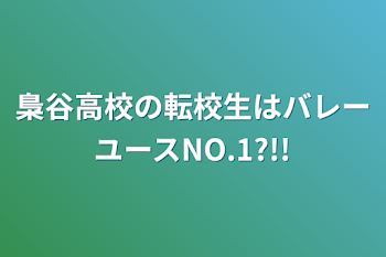 「梟谷高校の転校生はバレーユースNO.1?!!」のメインビジュアル