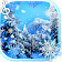 Winter Forest live wallpaper icon