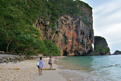 Walk at Phra Nang Cave Beach