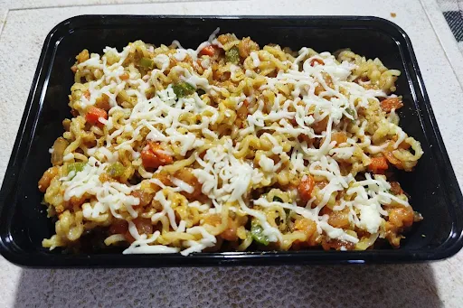 Wifes Superb Cheesy Veg Fried Maggi