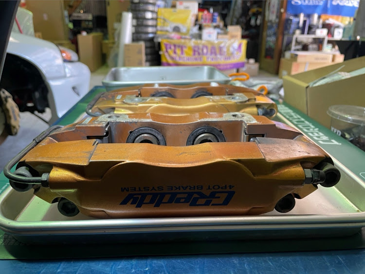 GTOのブレーキオーバーホール・ピットロード M・GTO・車のことならおまかせに関するカスタム事例の投稿画像1枚目