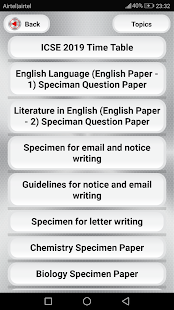 ICSE 2019 Time Table ICSE 2019 Specimen Paper(圖7)-速報App