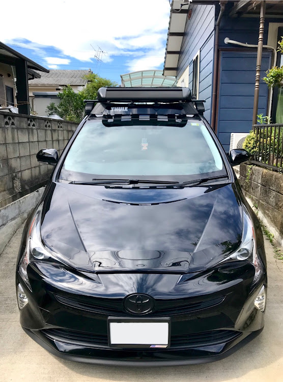 プリウスのusdm・インスペクションステッカー・小さなこだわり・プチカスタム・お手軽に関するカスタム事例の投稿画像1枚目
