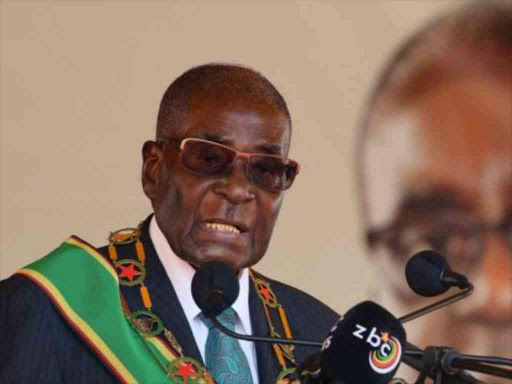 Robert Mugabe has said he is not losing sleep over the coalition. REUTERS