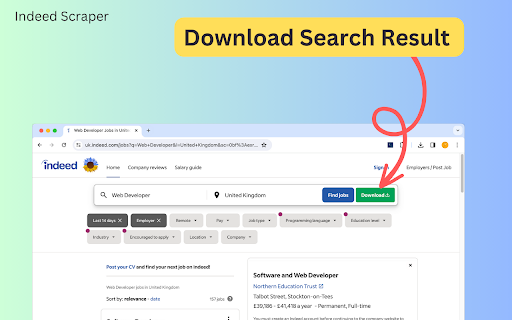 Indeed Job Scraper