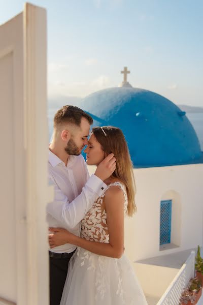 Fotografo di matrimoni Dominika Legenza Dimopoulou (santoriniphotos). Foto del 19 settembre 2021