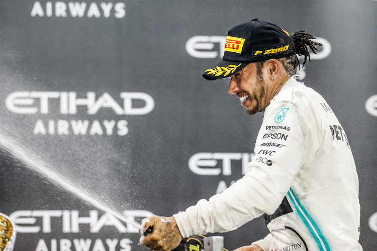 Lewis Hamilton of Mercedes during last year's F1 Grand Prix of Abu Dhabi on December 1 in the United Arab Emirates. The current season is yet to get under way.