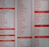 Shanti Coffee House menu 1