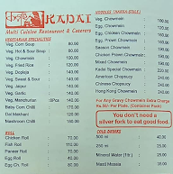 Kadai Multi Cuisine Restaurant & Caterers menu 3