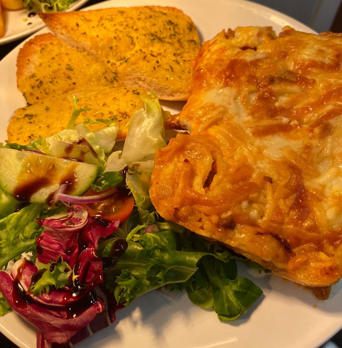 Gluten free home made lasagne