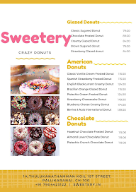 Sweetery menu 3