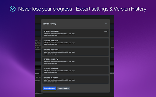 Ai Context Snipper - HTML, CSS, JS screenshot 5
