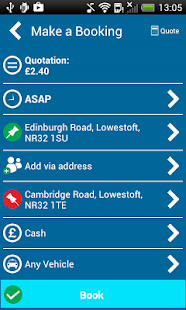 Atlas Taxi Booker Lowestoft Screenshots 2