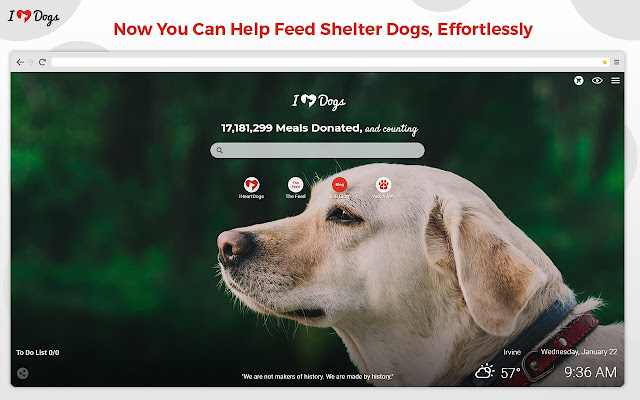 iHeartDogs Browser App