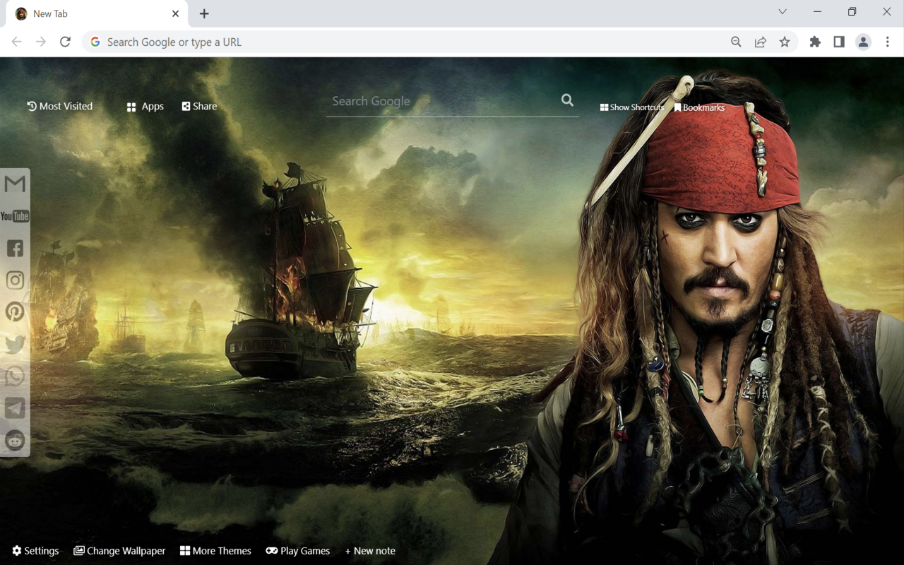 Pirates of The Caribbean Wallpaper Preview image 3