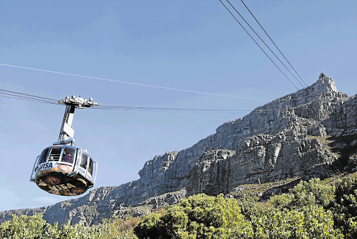 CENTRE OF ATTRACTION: Table Mountain and Robben Island have cemented Cape Town's position as South Africa's undisputed tourism capital