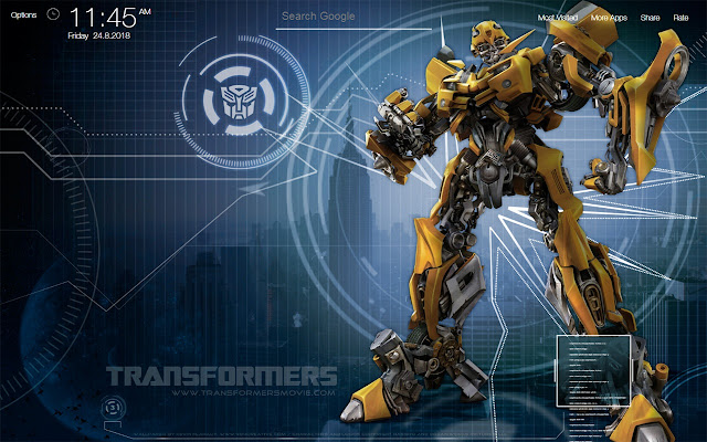 Transformers Wallpapers FullHD New Tab