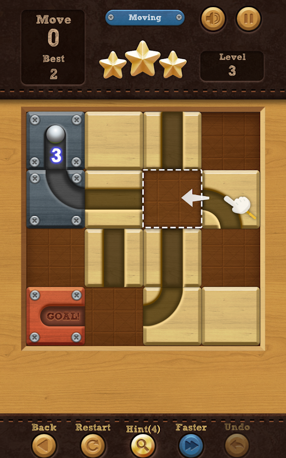    Roll the Ball: slide puzzle- screenshot  