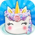 Cover Image of ดาวน์โหลด Unicorn Food - Sweet Rainbow Cake Desserts Bakery 2.7 APK