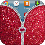 Glitter Zipper Lock Apk