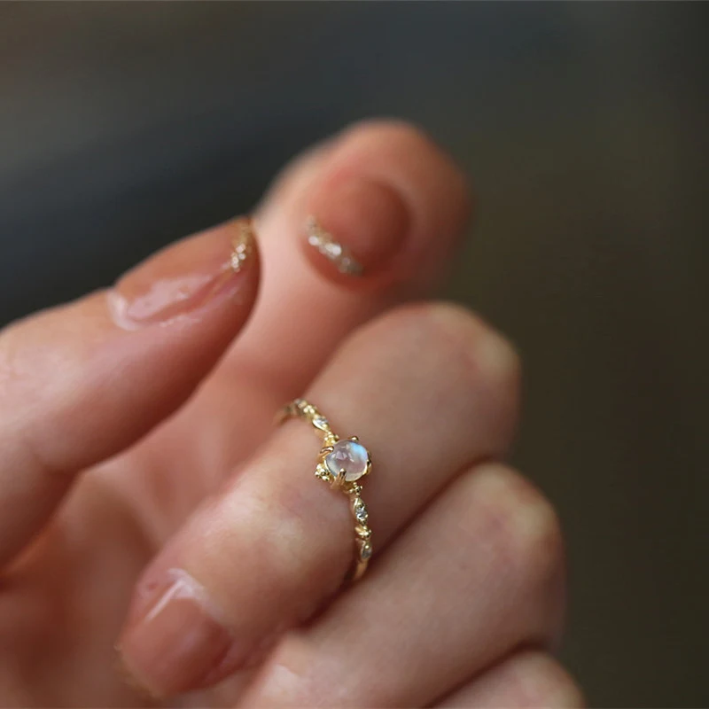 Title 2, Anello da donna in argento sterling con pietra ...