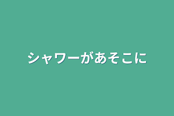 シャワーがあそこに