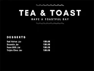 Tea & Toast menu 1