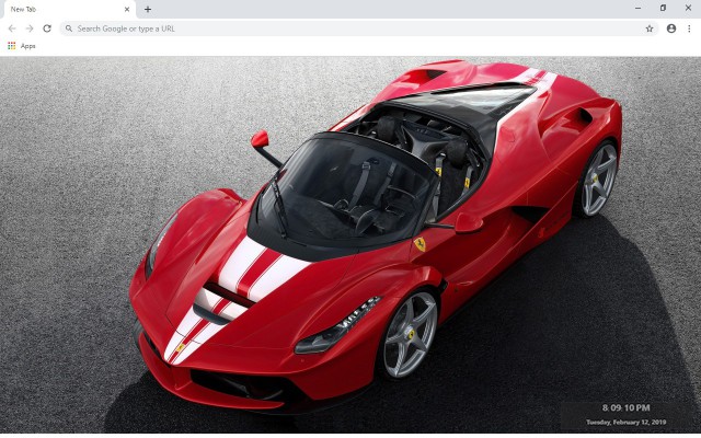 Ferrari LaFerrari Aperta New Tab