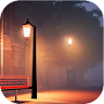 Street Light Fog Wallpaper HD icon