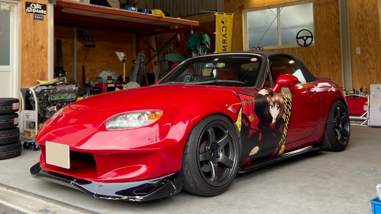 ロードスターのNCロードスター・痛車・過走行まっしぐらに関するカスタム事例の投稿画像2枚目