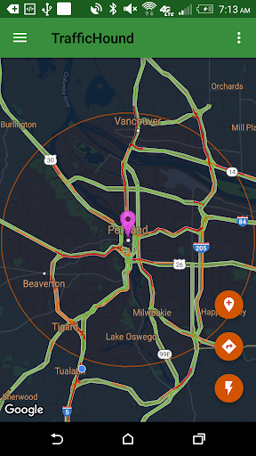 TrafficHound Commute App